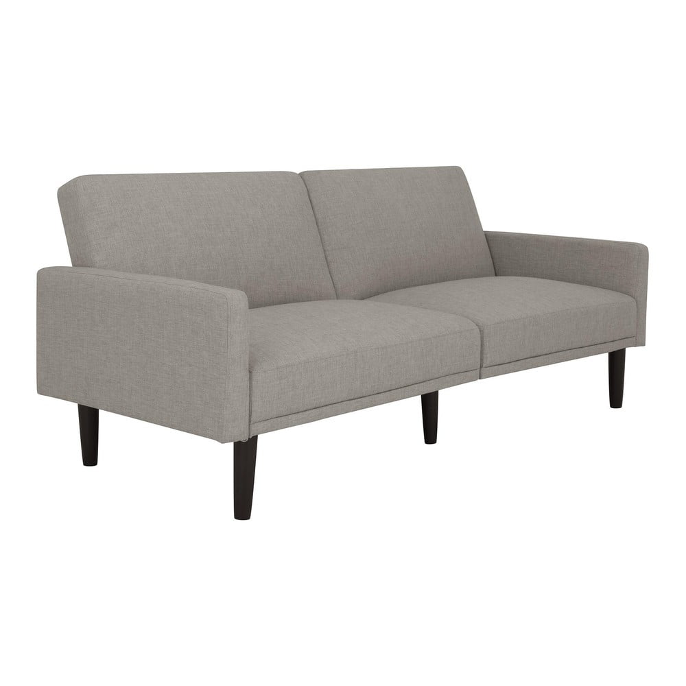 Jasnoszara sofa rozkładana 198 cm – Støraa