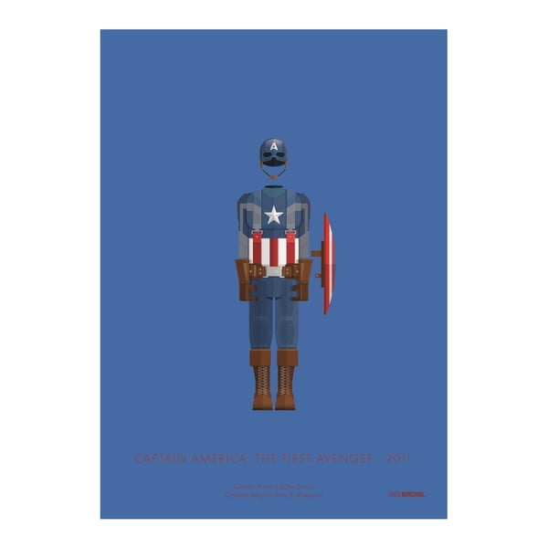 Plakat
  Costume Artwork Captain America