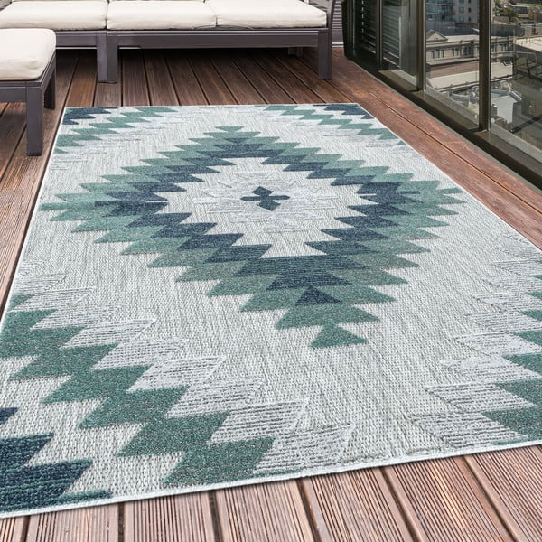 Niebieski chodnik odpowiedni na zewnątrz 80x250 cm Bahama – Ayyildiz Carpets-image-1