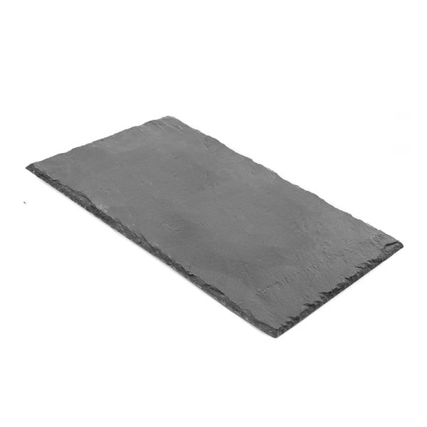 Tacka łupkowa do serwowania Bambum Nevada, 31x21 cm