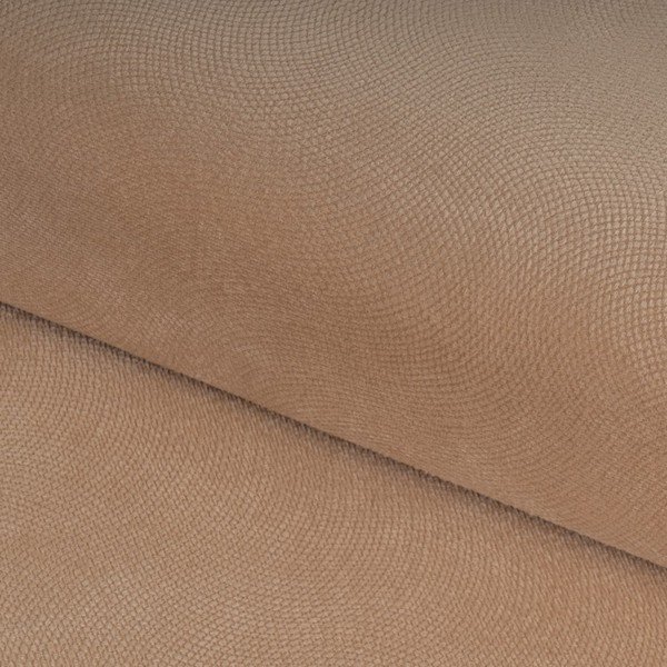 Jasnobrązowy aksamitny puf Estela – Casa Selección-image-1