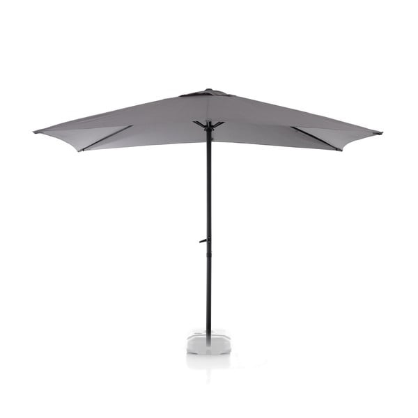 Szary parasol ogrodowy 200x300 cm Marcelli – Tomasucci