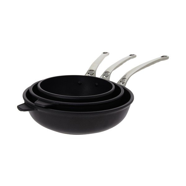 Głęboka patelnia z litego aluminium de Buyer Choc Extreme, ø 24 cm-image-2