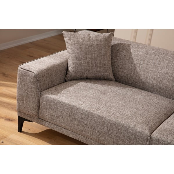 Jasnobrązowa sofa 215 cm Petra – Balcab Home-image-4