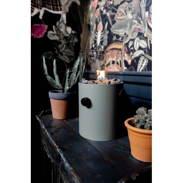 Oliwkowa lampa gazowa Cosi Original, wys. 30 cm-image-4