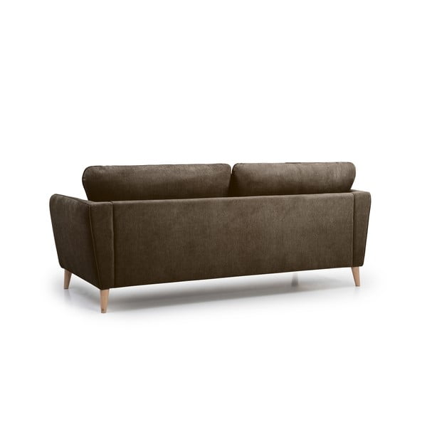 Brązowa sofa Scandic Oslo, 206 cm-image-2