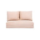 Kremowa rozkładana sofa 120 cm Taida – Balcab Home