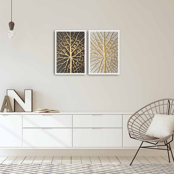 Obraz dwuczęściowy Home Leaves, 72x50 cm-image-1