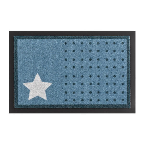 Wycieraczka Hanse Home Star and Dots Light Blue, 40x60 cm