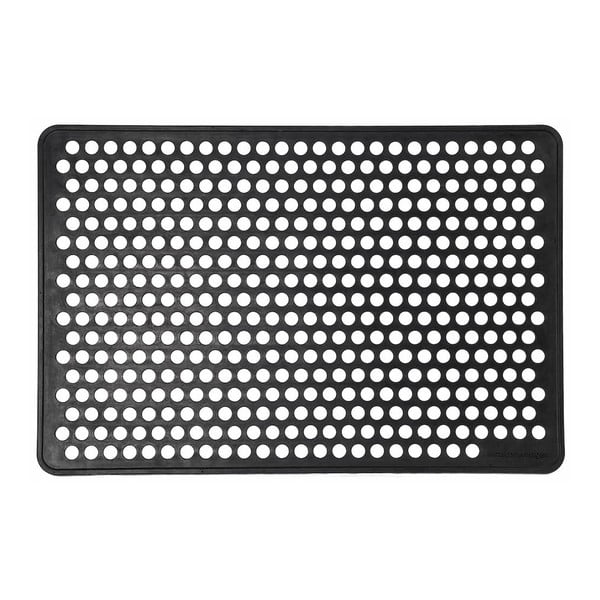Gumowa wycieraczka Tica Copenhagen Dot, 60x90 cm