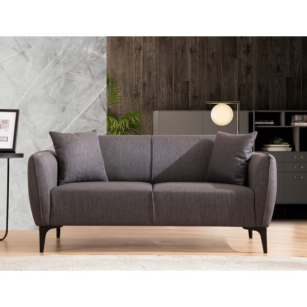 Ciemnoszara sofa Belissimo – Balcab Home-image-3