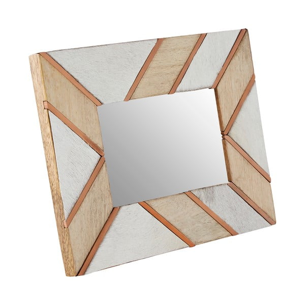 Biało-beżowa drewniana ramka 19x24 cm Bowerbird – Premier Housewares-image-1