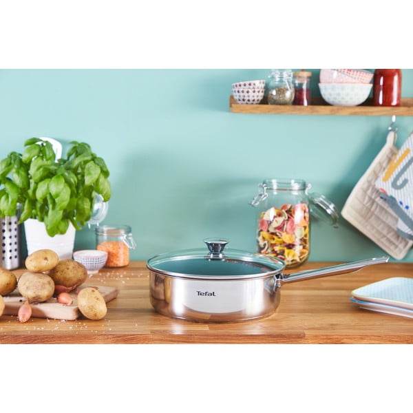 Zestaw garnków ze stali nierdzewnej 9 el. Cook Eat – Tefal-image-1