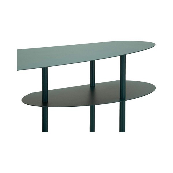 Zielononiebieska metalowa konsola 34x118 cm Saturn – Mauro Ferretti-image-4
