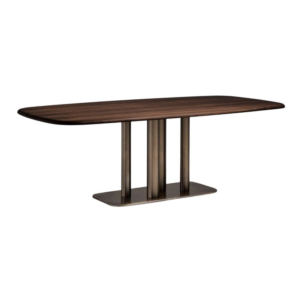 Stół w dekorze orzecha 110x220 cm Melvar – Kave Home