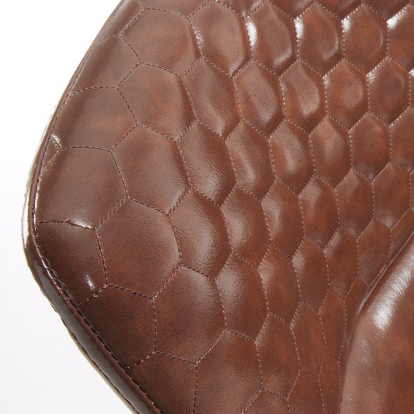 Zestaw 2 brązowych krzeseł do jadalni La Forma Rhett-image-4