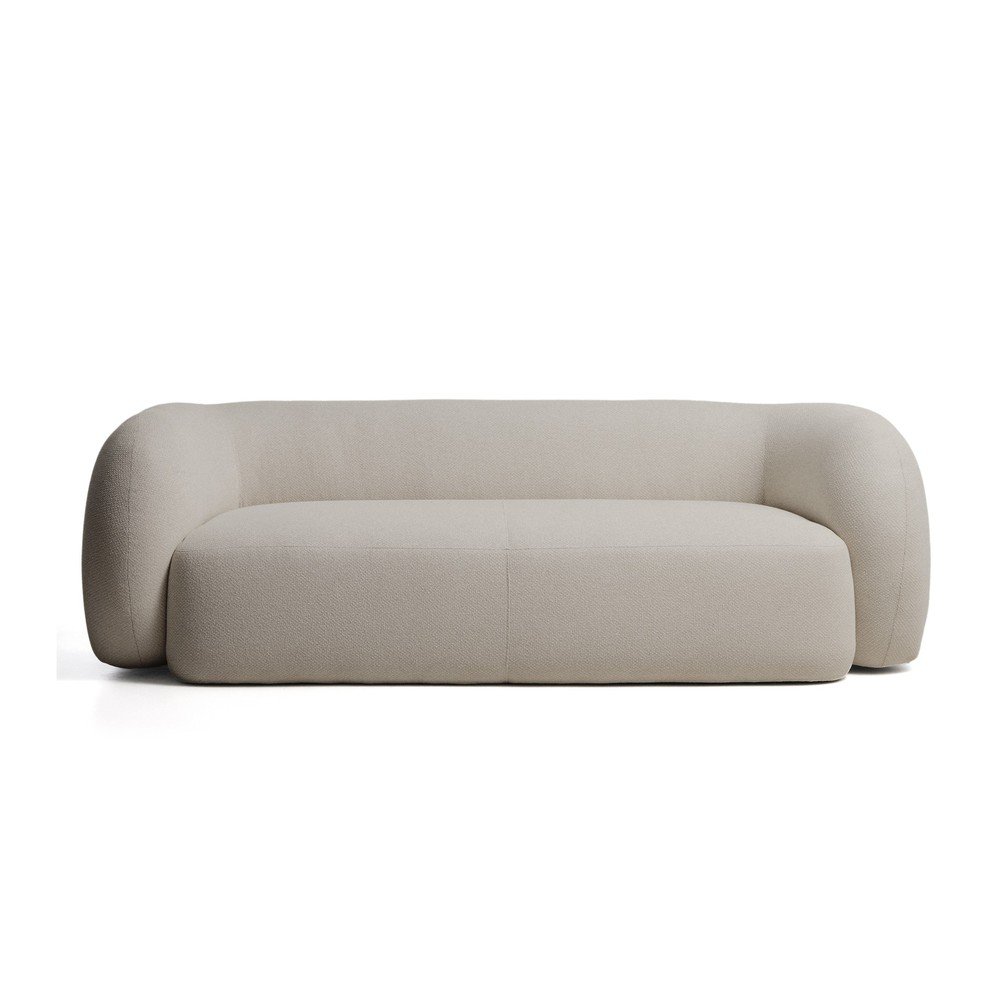 Szara sofa z materiału bouclé 246 cm Martina – Kave Home