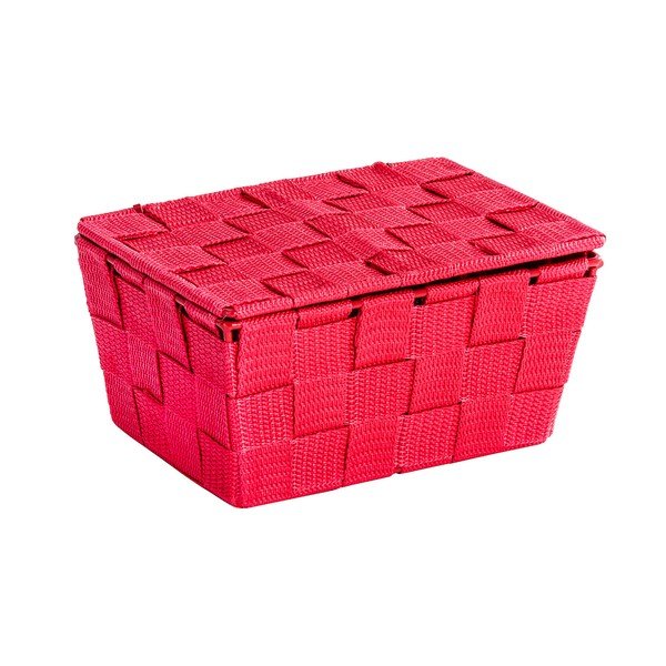 Czerwony koszyk zamykany Wenko Adria-image-2