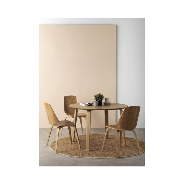 Okrągły stół Geese Natural, ⌀ 110 cm-image-2