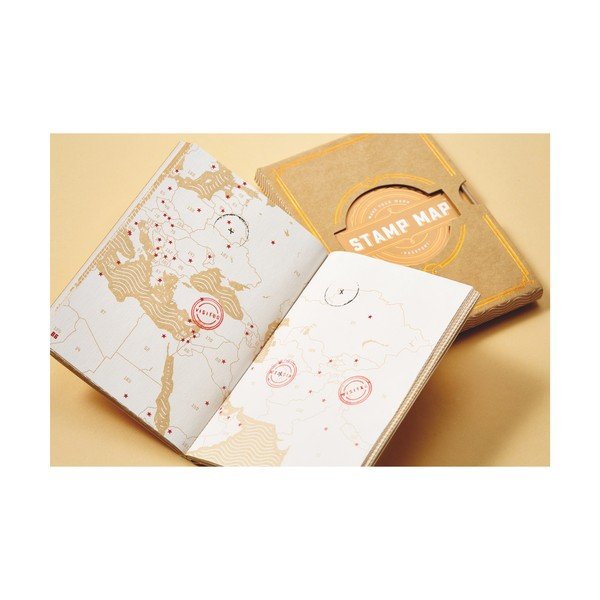 Zeszyt na pieczątki z podróży Luckies of London Stamp Passport-image-4