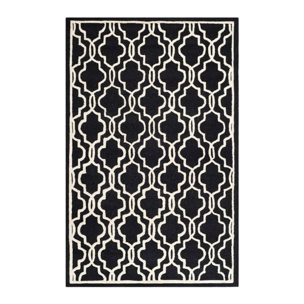 Wełniany dywan Safavieh Elle Night, 274x182 cm