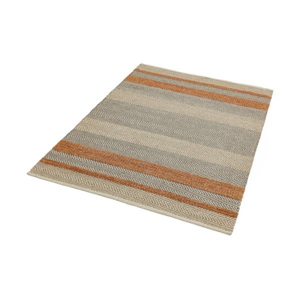 Brązowo-pomarańczowy dywan Asiatic Carpets Fields, 160x230 cm-image-2