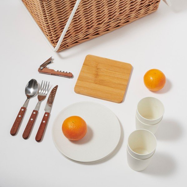 Kosz piknikowy Sunnylife Natural, 48x28 cm-image-1