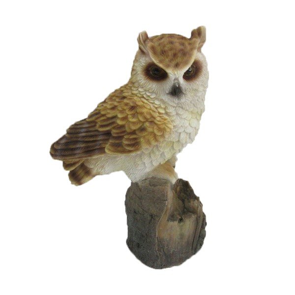 Figurki ogrodowe z żywicy polimerowej zestaw 3 szt. Owl – Esschert Design-image-1