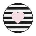 Czarno-biały dywan dziecięcy ø 80 cm Comfort – Mila Home