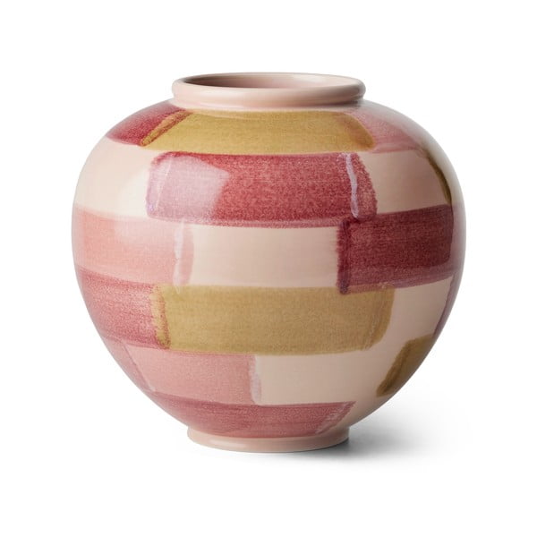 Różowy wazon ceramiczny ø 21,5 cm Canvas – Kähler Design