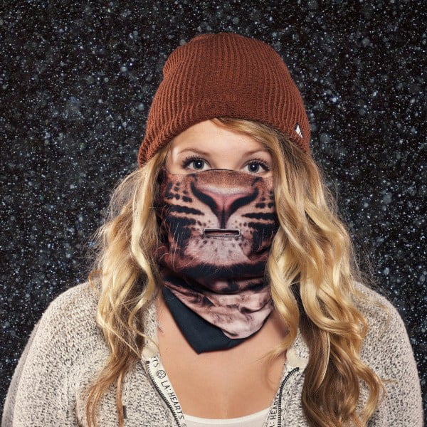 Maska narciarska Beardo Leopard