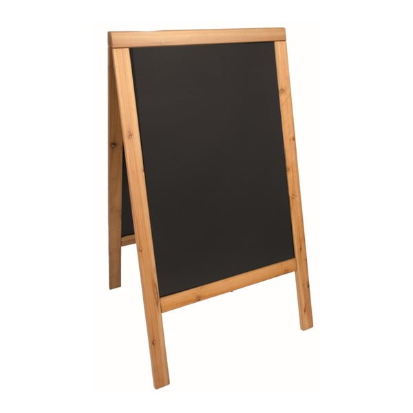 Tablica do pisania na stojaku z kredowym flamastrem Securit® Duplo Pavemant, 120x70 cm