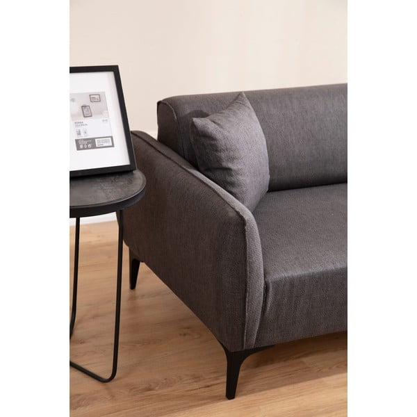 Ciemnoszara sofa Belissimo – Balcab Home-image-4