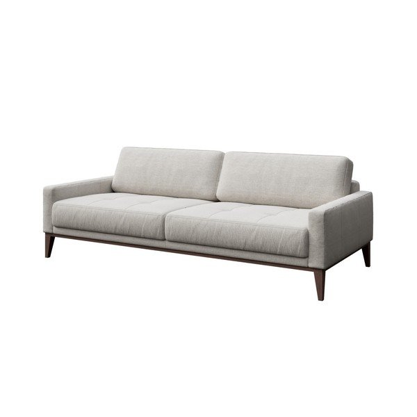 Kremowa sofa trzyosobowa MESONICA Musso Tufted, 210 cm-image-2