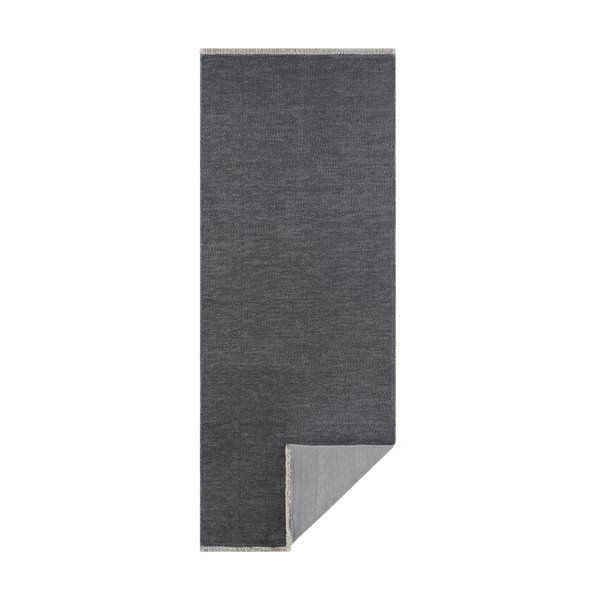 Szary dwustronny chodnik Hanse Home Duo, 80x300 cm-image-2