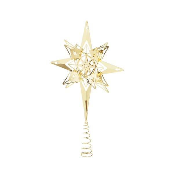 Gwiazda na choinkę w kolorze złota Kähler Design-image-2