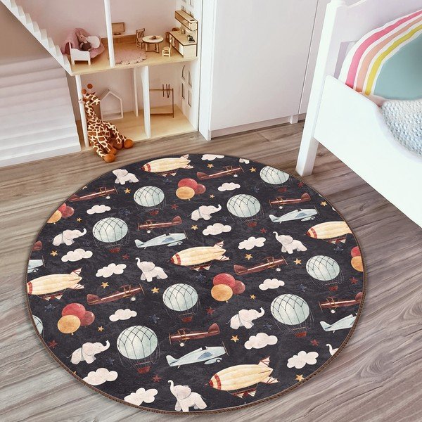Dywan dziecięcy ø 100 cm Comfort – Mila Home-image-3