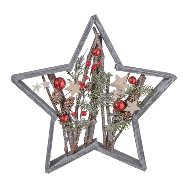 Gwiazda dekoracyjna Clayre & Eef Holy Christmas Star, 39x39 cm