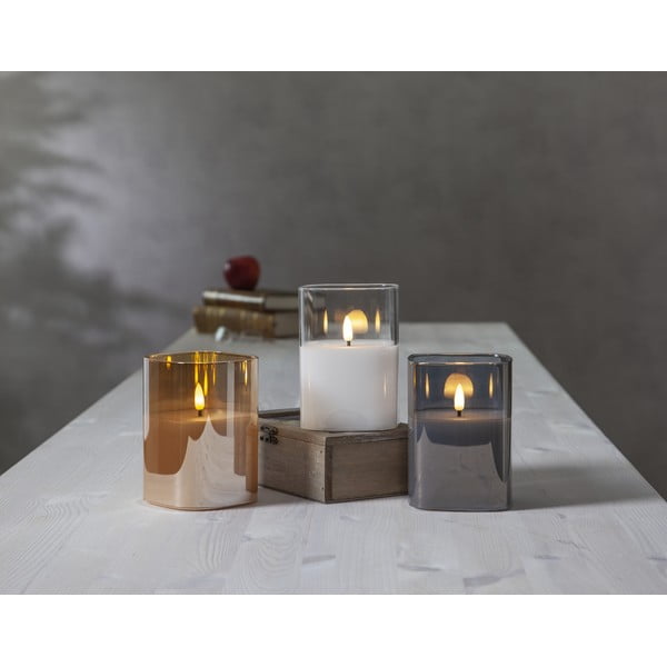 Świeczka LED na baterie (wysokość 12,5 cm) Flamme – Star Trading-image-2