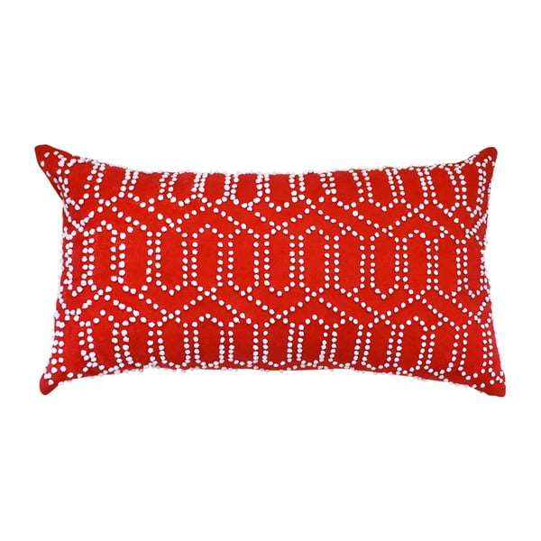 Poszewka na poduszkę Gantha Red, 30x53 cm