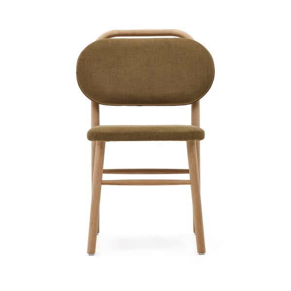 Krzesła w kolorze khaki zestaw 2 szt. Helda – Kave Home