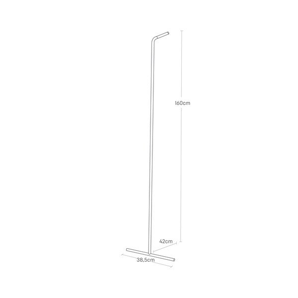 Biały metalowy stojak na ubrania wiszący Tower – YAMAZAKI-image-3