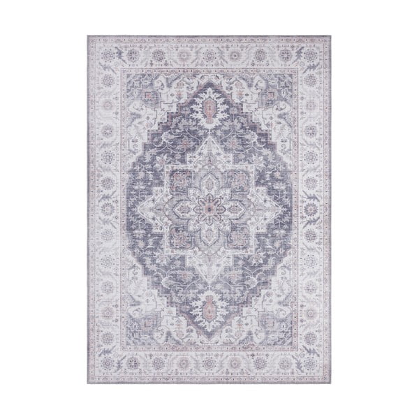Szaro-różowy dywan Nouristan Anthea, 200x290 cm
