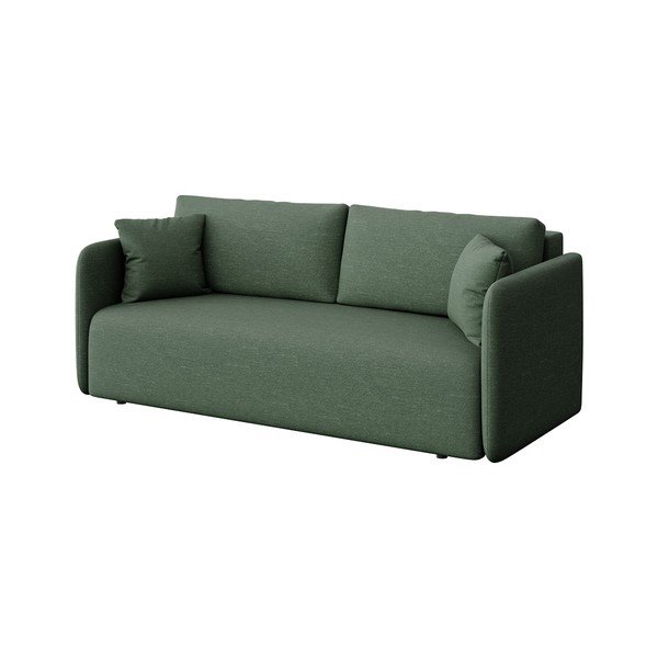 Zielona rozkładana sofa 220 cm Chaum – Rodier-image-2