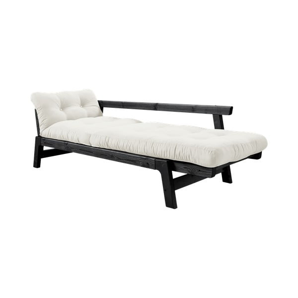 Sofa rozkładana Karup Design Step Black/Natural-image-3
