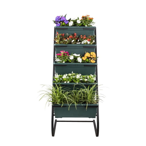 Metalowy kwietnik (wysokość 130 cm) – Floriane Garden-image-3