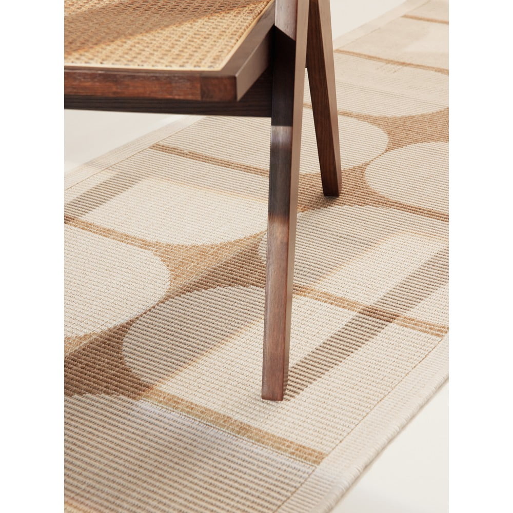 Chodnik odpowiedni na zewnątrz w beżowo-śmietankowym kolorze 80x250 cm Duet Bowen – NORTHRUGS (zdjęcie 9)
