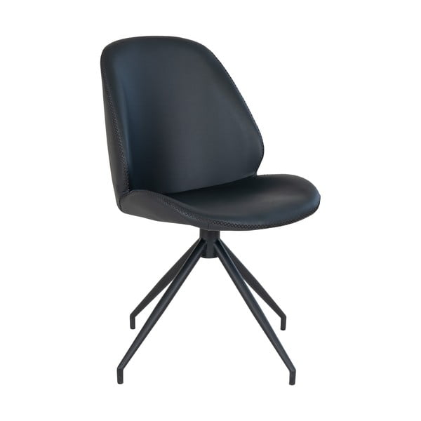 Czarne krzesła zestaw 2 szt. Monte – House Nordic