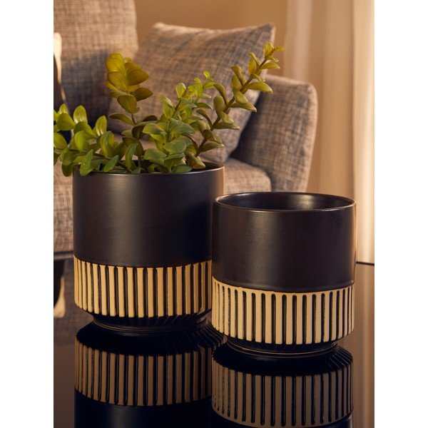 Kamionkowa osłonka na doniczkę ø 15 cm Kiso – Premier Housewares-image-1