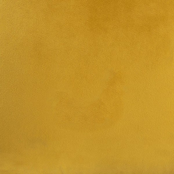 Żółty aksamitny puf Actona Mie, 40x40 cm-image-1